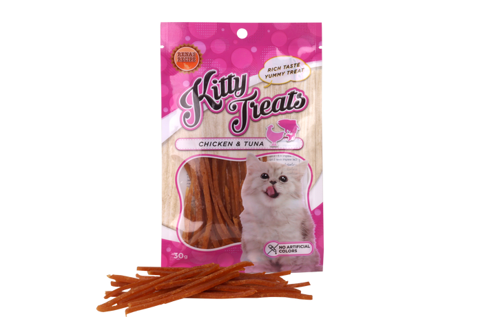 Rena Kitty Treats Soft Chicken and Tuna, 30g