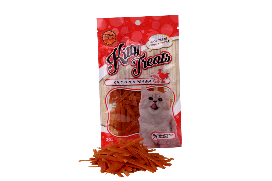 Rena Kitty Treats Chicken with Shrimp Flavour, 30g