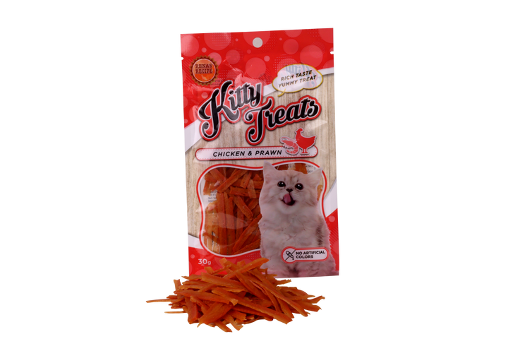 Rena Kitty Treats Chicken with Shrimp Flavour, 30g