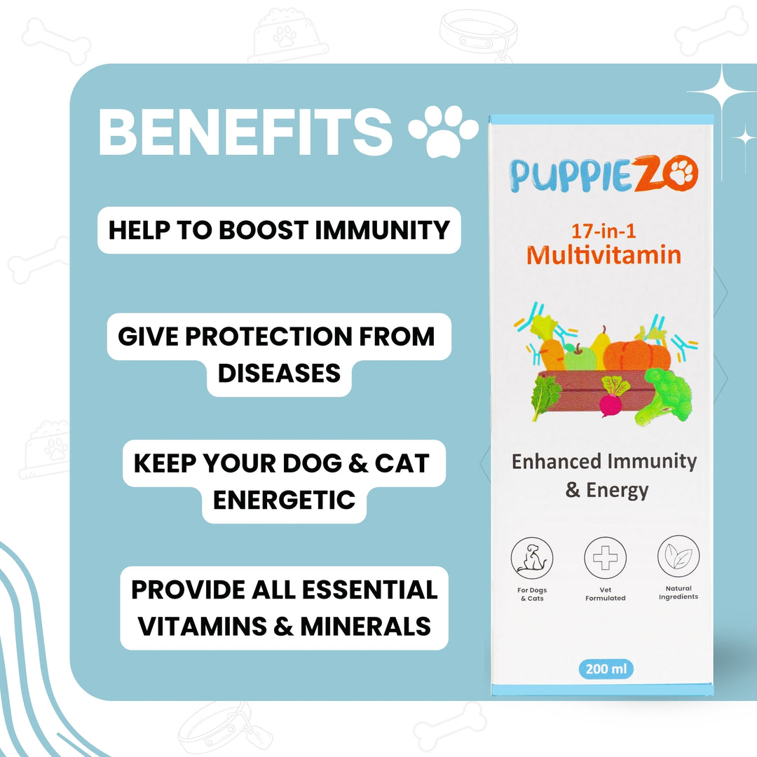 Puppiezo 17-in-1 Multivitamin (200 ml)