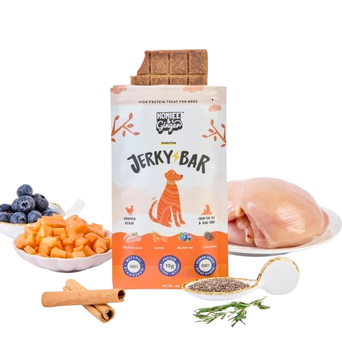 Homiee & Ginger | Grain Free Jerky Bar | Chicken with Superfood recipe | Air Dried