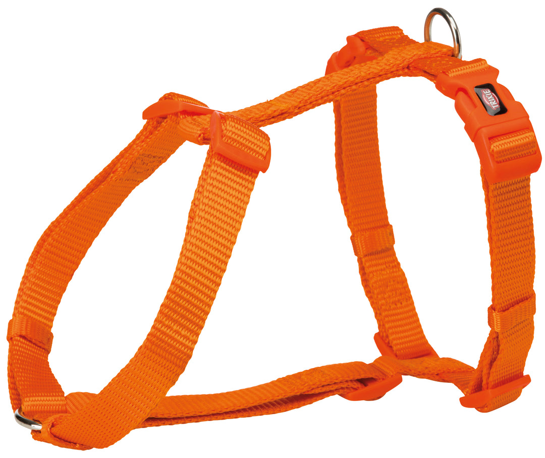 Trixie Premium H-Harness S-M 42-60cm/15mm Papaya