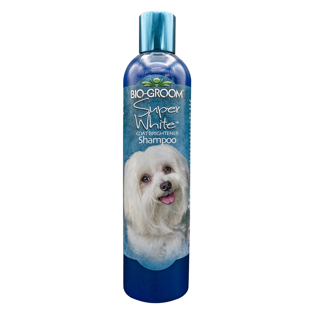 Bio Groom Super White Coat Brightening Shampoo 355ml