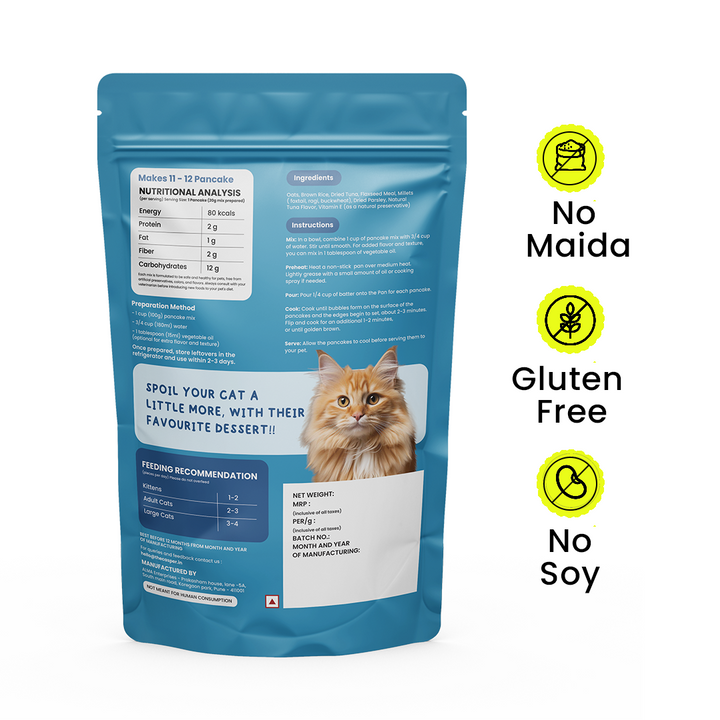 Cat Casper Pancake Mix for Cats Tuna 250gm