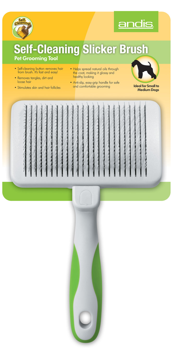 Andis Self-Cleaning Slicker Brush