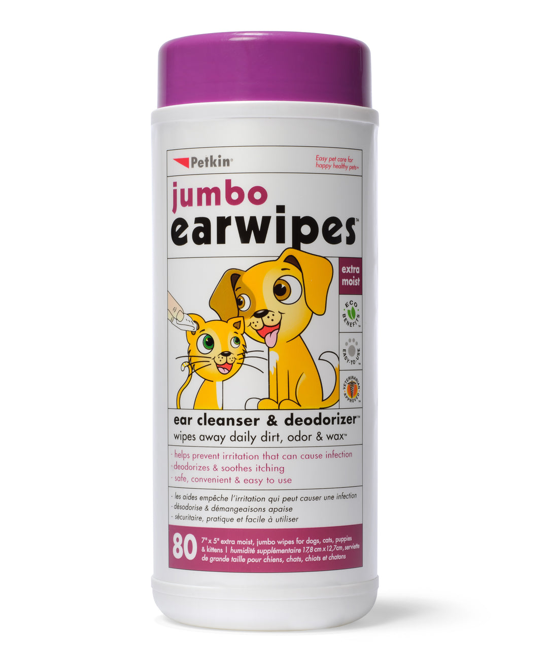 Jumbo Earwipes 80 wipes