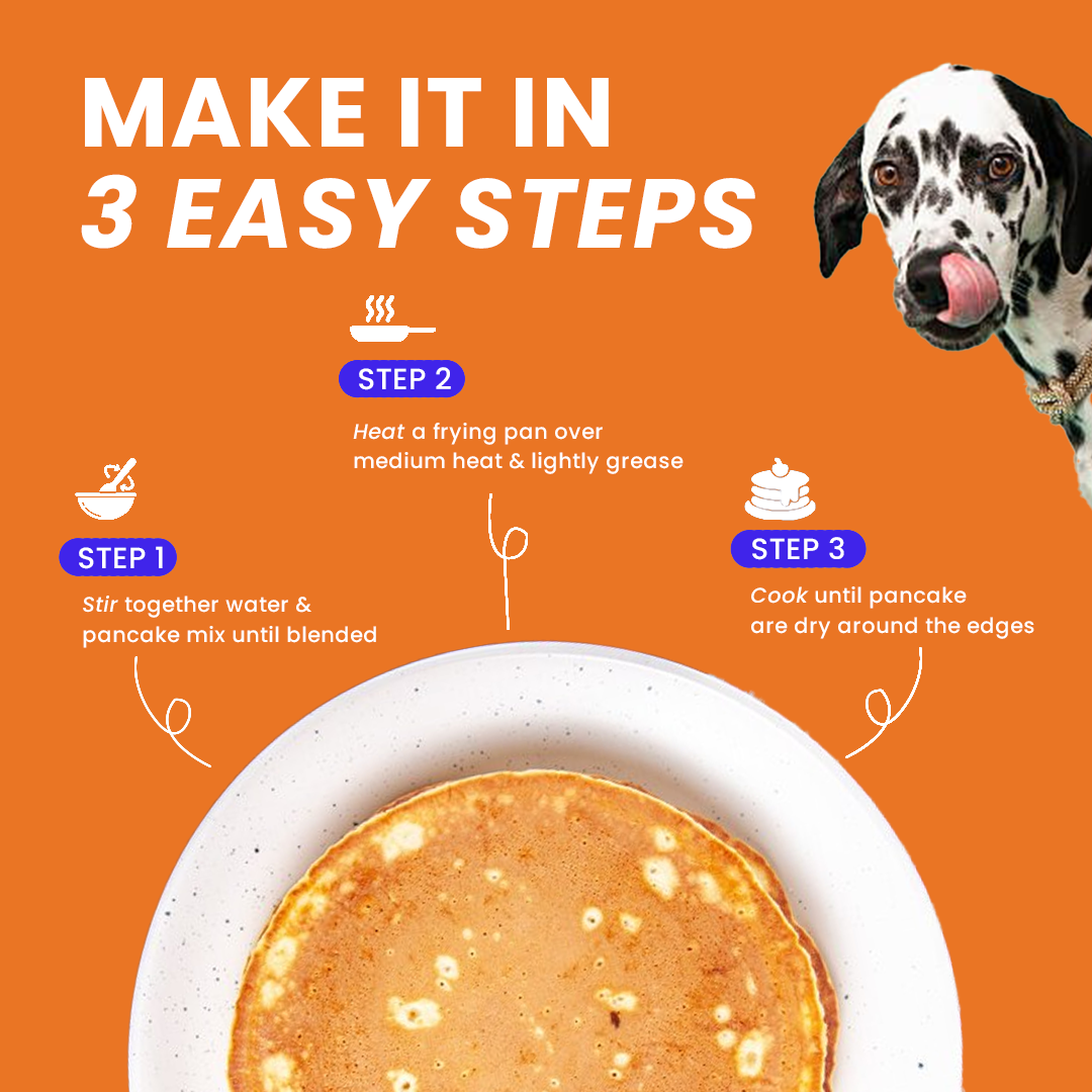 Cat Casper Pancake Mix for Dogs Carrot 250gm