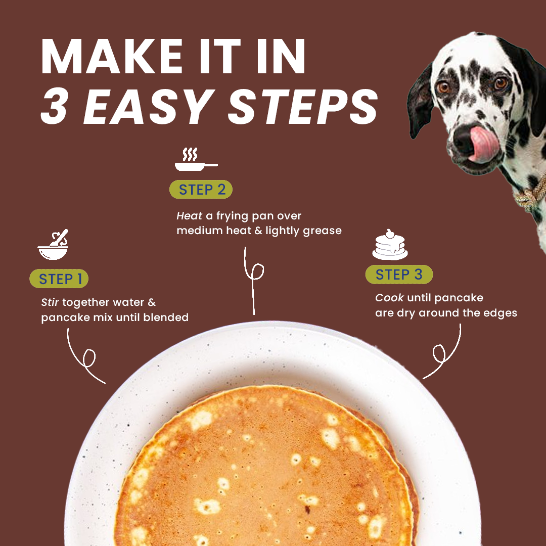 Cat Casper Pancake Mix for Dogs  Carob 250gm