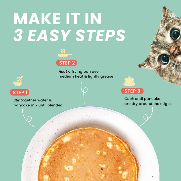 Cat Casper Pancake Mix for Cats Cheese 250gm