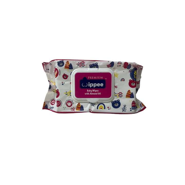 Premium Baby Wipes with Almond Oil | Soft & Gentle for Sensitive Skin