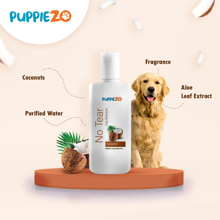 Puppiezo No Tear Dog Shampoo (500 ml)