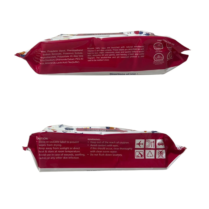 Premium Baby Wipes with Almond Oil | Soft & Gentle for Sensitive Skin