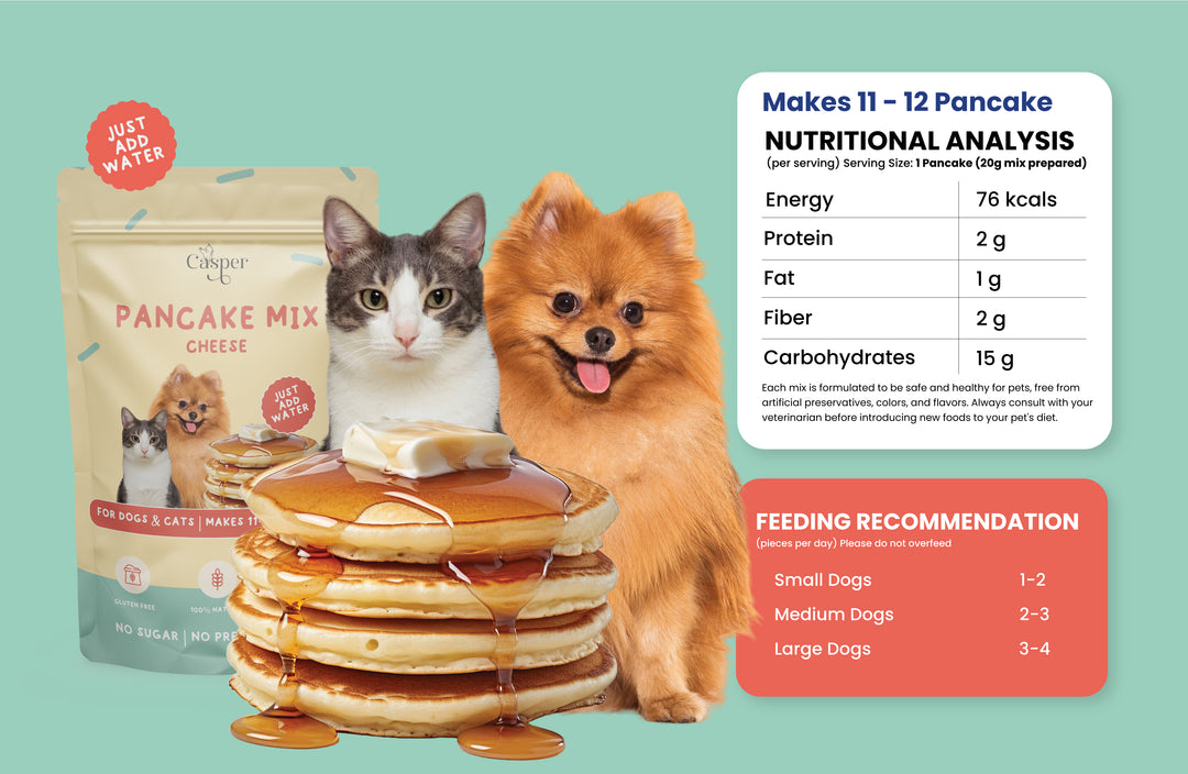 Cat Casper Pancake Mix for Cats Cheese 250gm