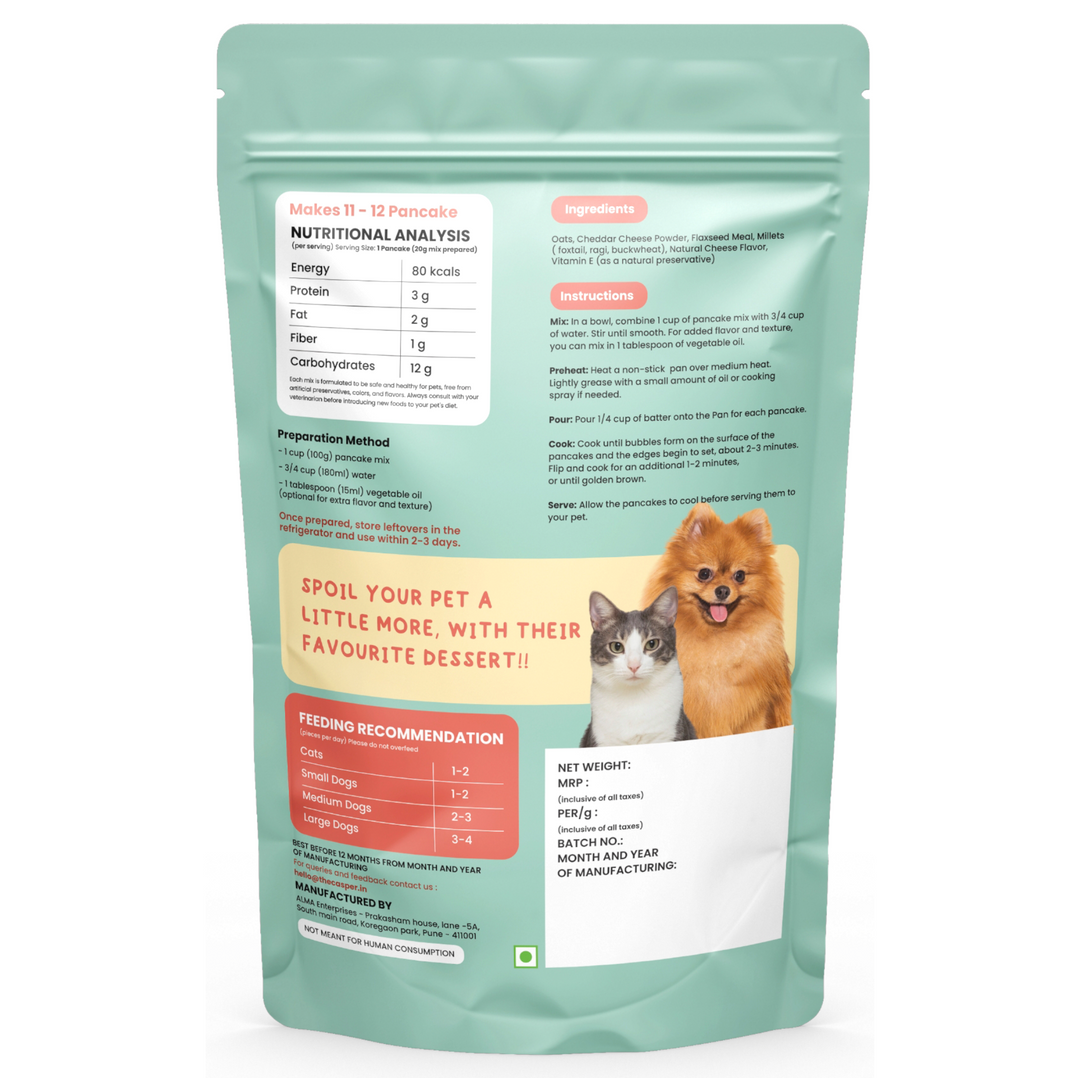 Cat Casper Pancake Mix for Cats Cheese 250gm