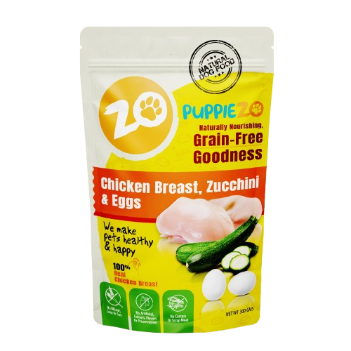 Puppiezo Chicken Breast, Zucchini & Eggs Fresh Wet Dog Food