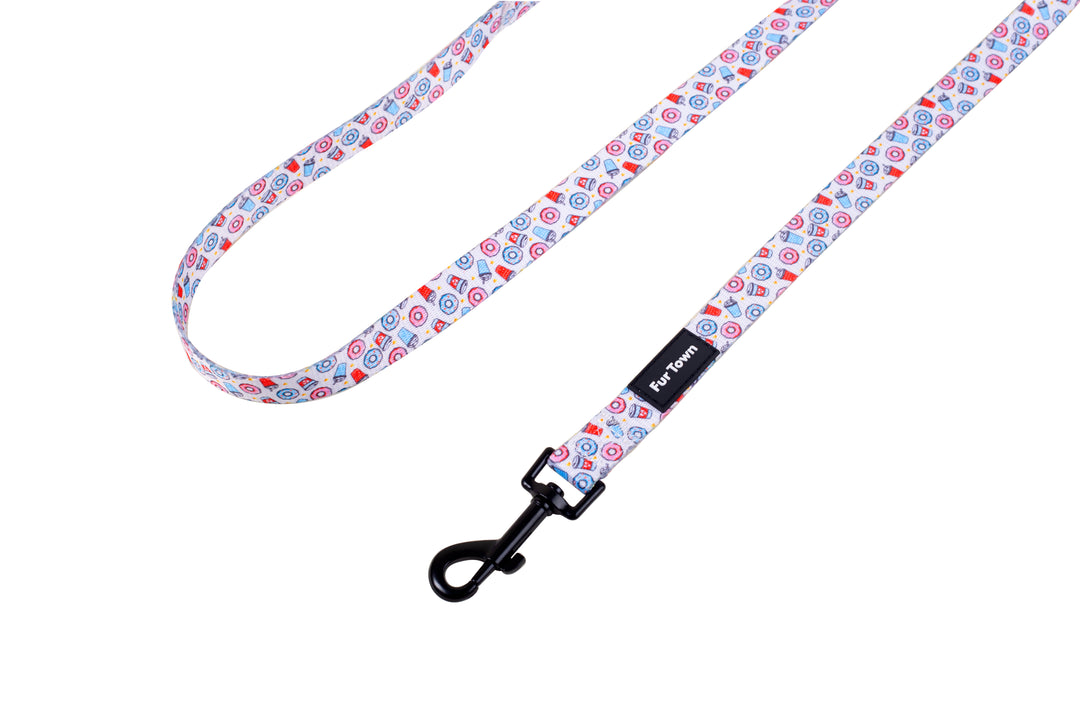 Furtown Donut give a frappe harness + Leash set