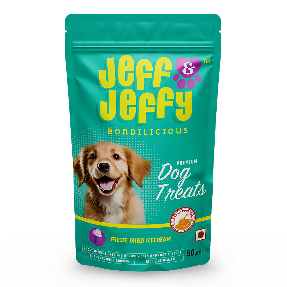 Jeff and Jeffy Freeze Dried Ice Cream