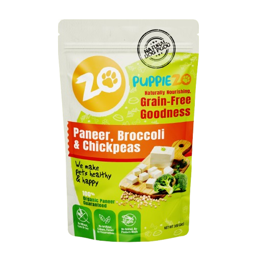 Puppiezo Paneer, Broccoli & Chickpeas Fresh Dog Food