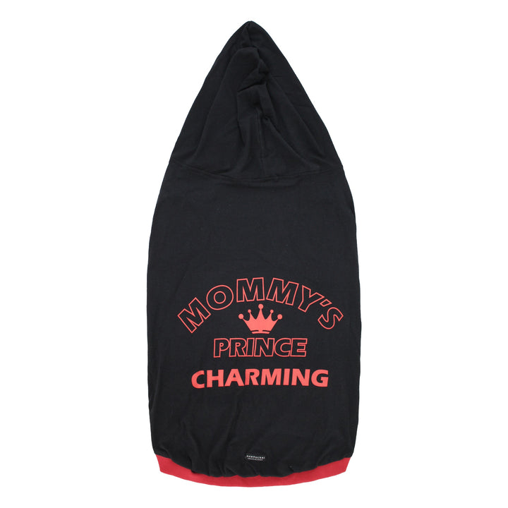 Pawpourri Mommy's Prince Charming T-Shirt With Hood