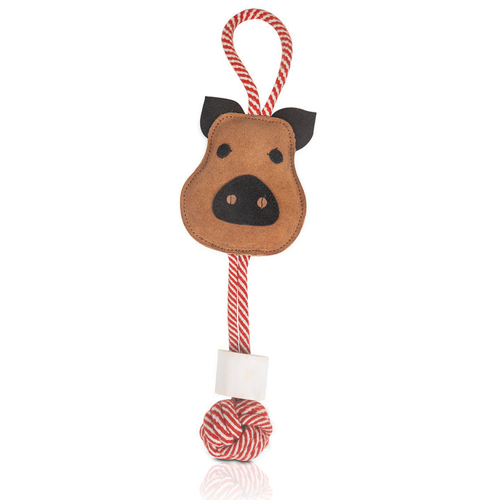 Pawpourri Pig Rope Toy