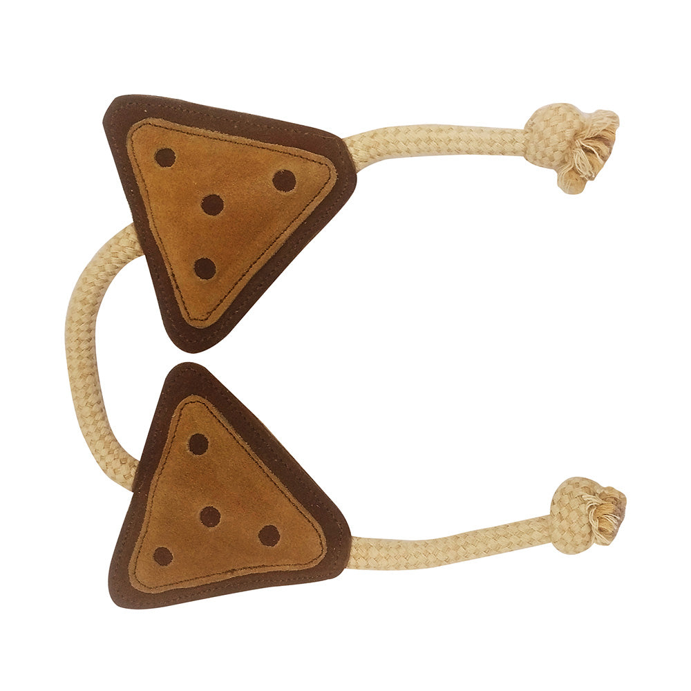 Pawpourri Double Triangle Rope Toy